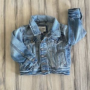 Unisex baby jean jacket
